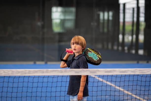 Padelracket voor kinderen jonger dan 6 jaar